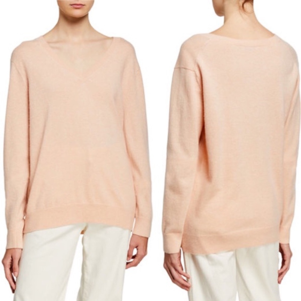 Vince Weekend V-Neck Cashmere Sweater